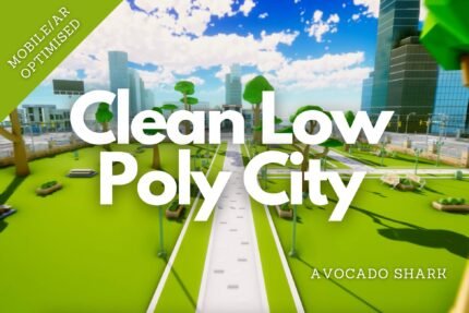 Clean Low Poly City